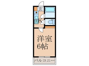 榎本マンションの物件間取画像